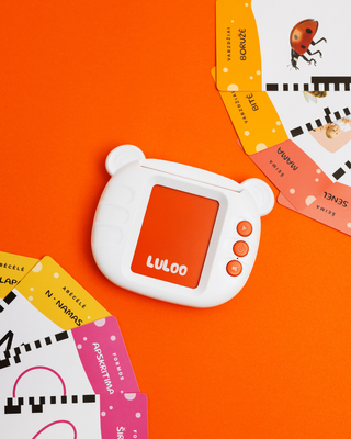 Luloo kalbos kortelės - lietuviškai įgarsintos lavinamosios kortelės